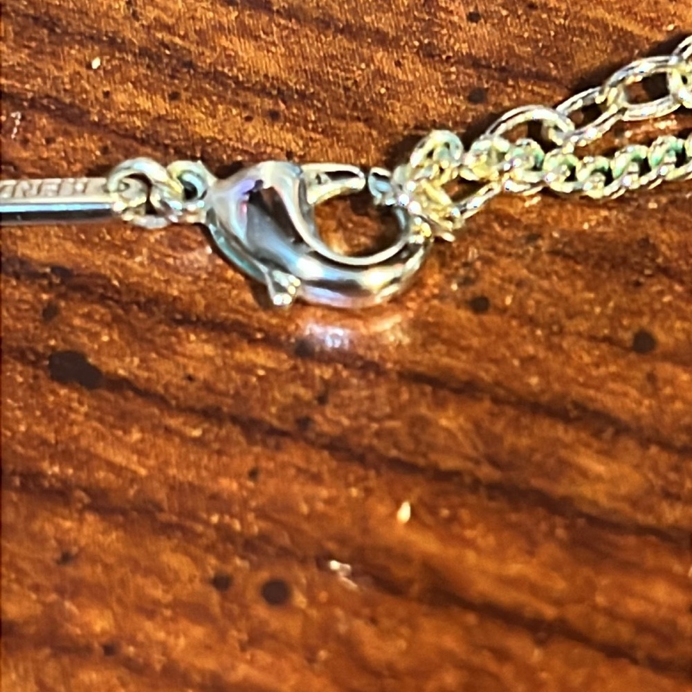 Kendra Scott Gold Necklace with Iridescent Opal Pendant - Picture 5 of 5